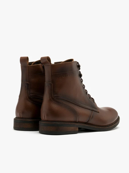 Dunkelbraune Herrenstiefel