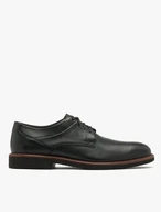 Schwarze Halbschuhe für Männer mit leichter Sohle