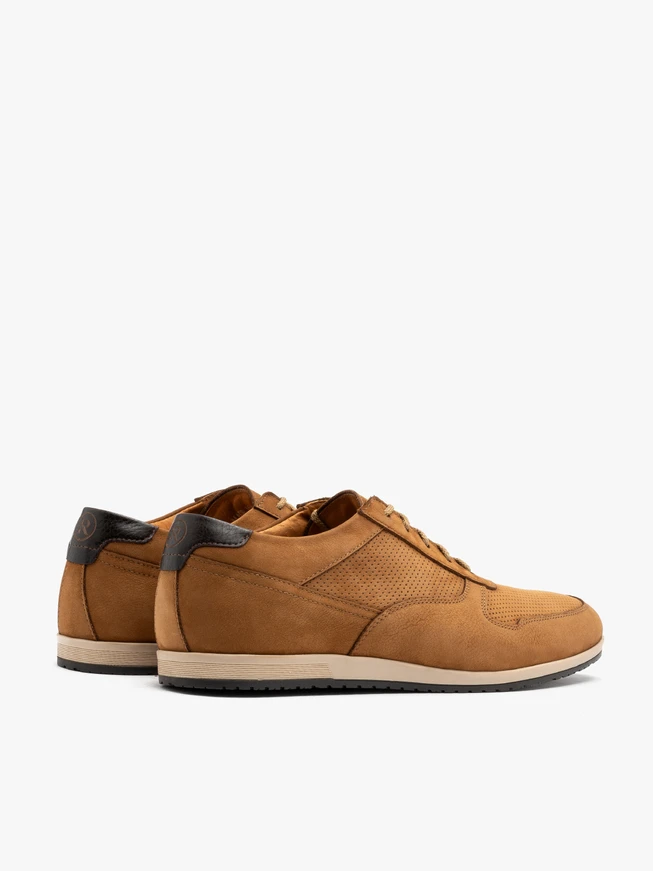 Braune Herren Sport Halbschuhe