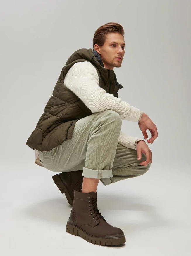 Braune Herrenstiefel