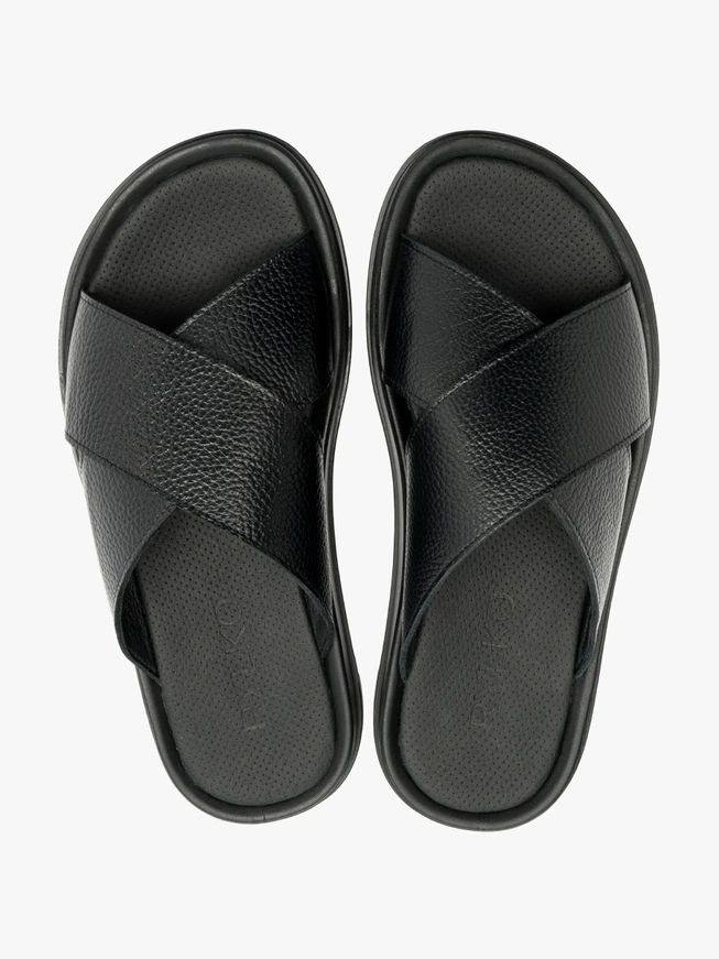 Schwarze Herren-Flip-Flops