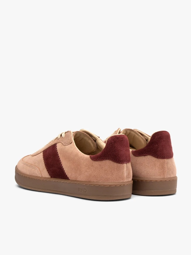 Puderrosa Damen Sport Halbschuhe
