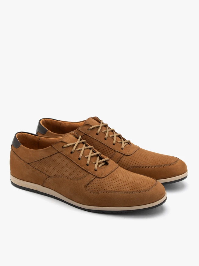 Braune Herren Sport Halbschuhe