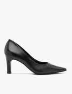 Schwarze Pumps mit klassischem Absatz