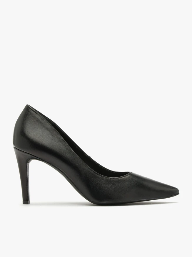 Schwarze Stiletto-Pumps