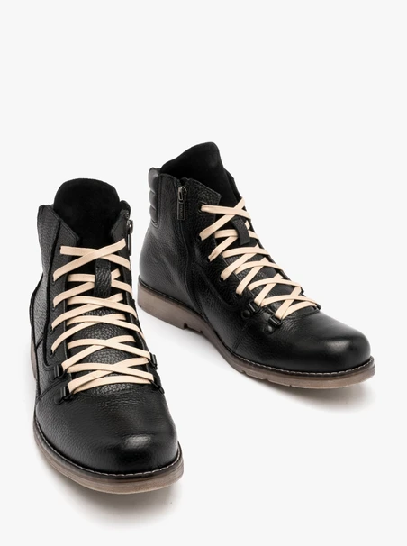 Herren-Kombistiefel aus Leder