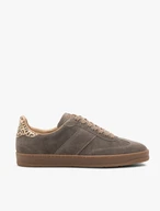 Graue Sporthalbschuhe