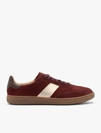 Burgundy sporty flat women’s shoes