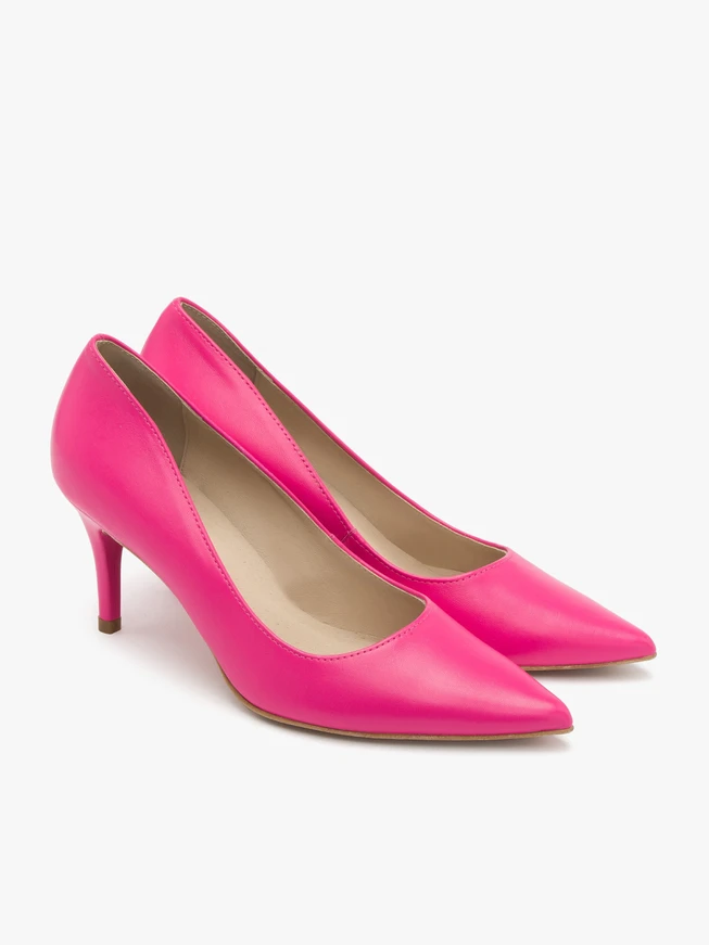 Rosa Stiletto-Pumps