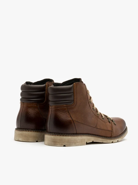 Herren-Kombistiefel aus Leder