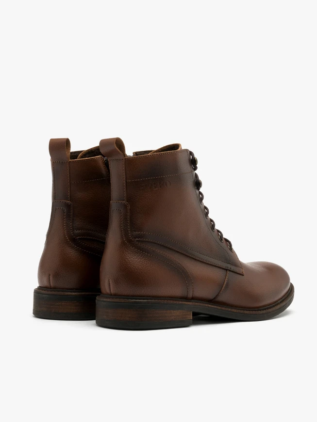 Dunkelbraune Herrenstiefel
