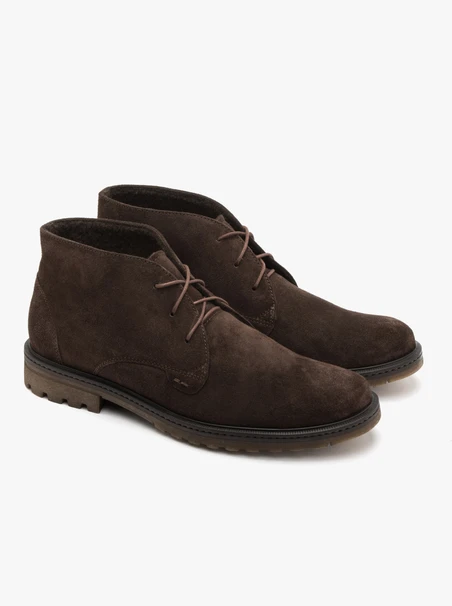 Braune Chukka-Stiefel für Männer