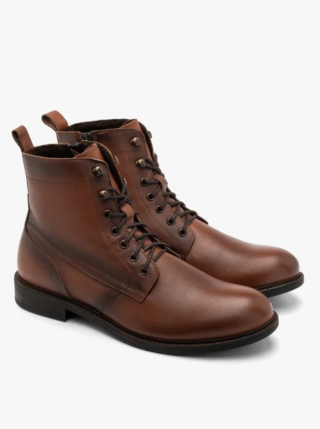 Dunkelbraune Herrenstiefel