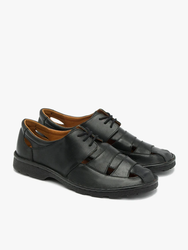 Black men’s shoes