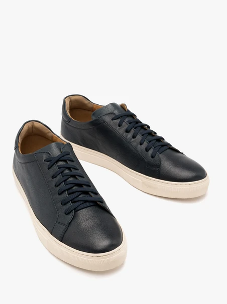 Marineblaue Sport-Halbschuhe für Männer