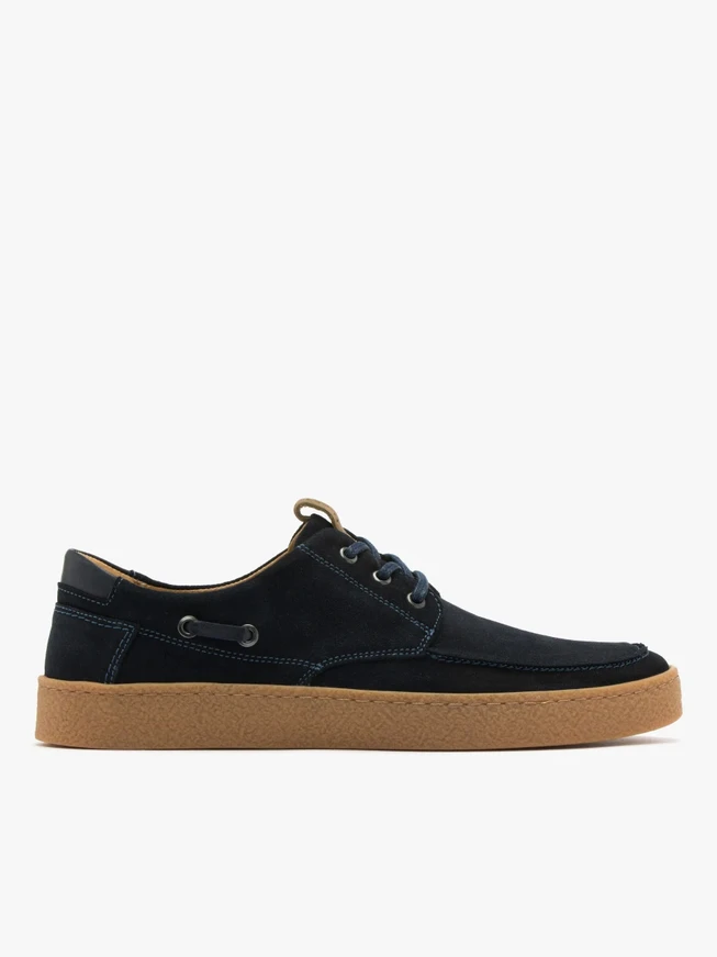 Marineblaue Halbschuhe für Männer