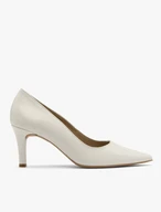 Cremefarbene Damen-Pumps