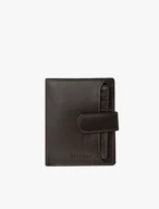 Portemonnaie aus braunem Leder