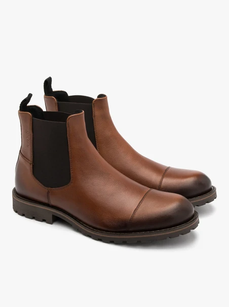 Brown men’s Chelsea boots