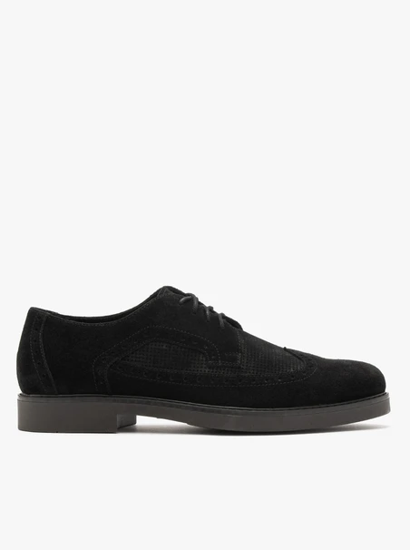 Black men’s brogues