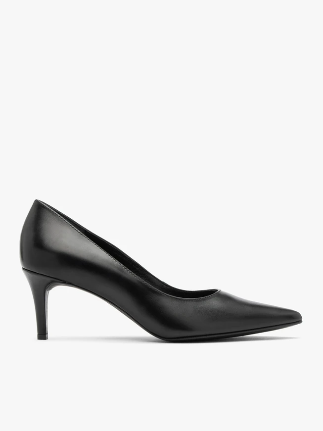 Schwarze Stiletto-Pumps