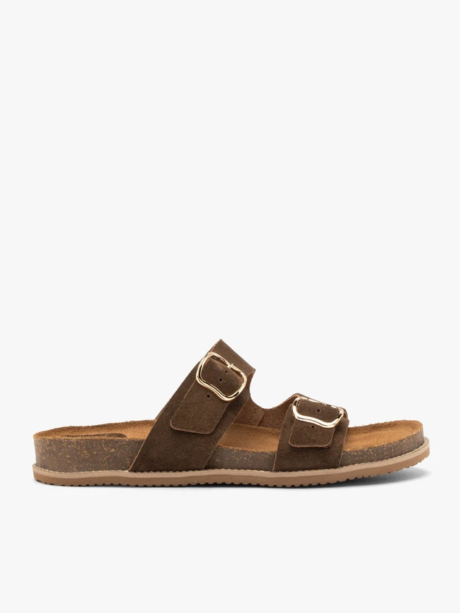 Braune Damen-Flip-Flops