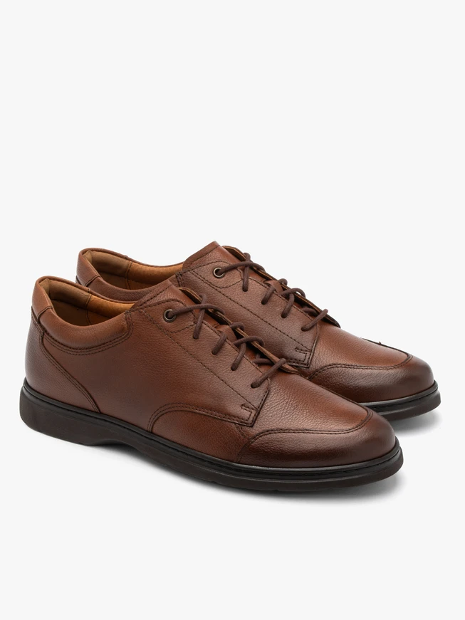 Braune Herrenhalbschuhe