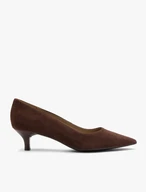 Damen Schokolade Entenschwanz Pumps