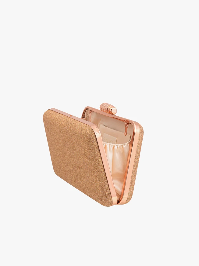 Champagner-Clutch-Tasche