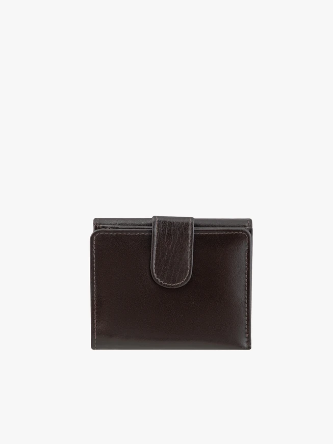 Portemonnaie aus braunem Leder