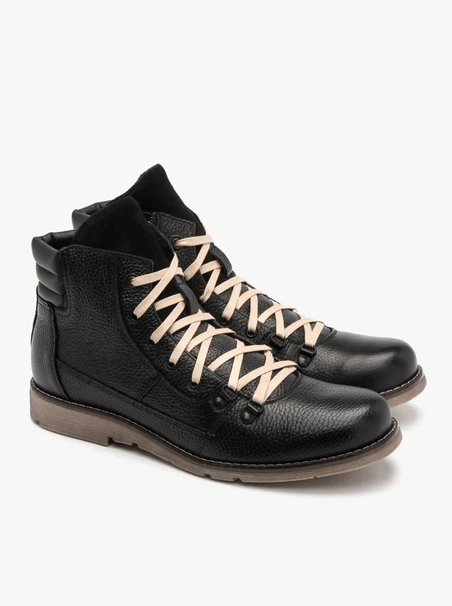 Herren-Kombistiefel aus Leder