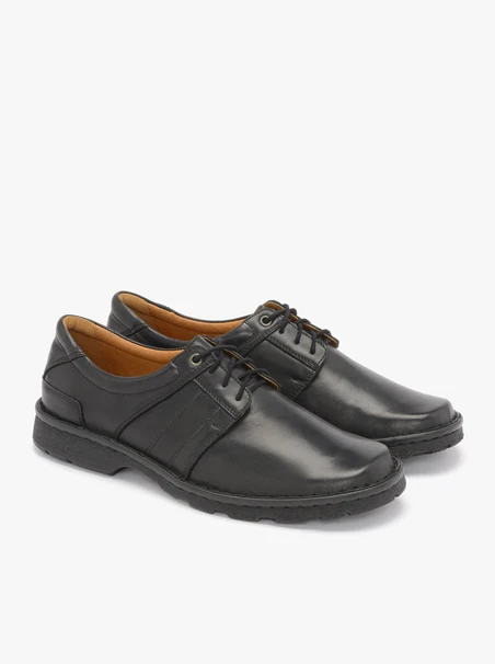 Schwarze Halbschuhe für Männer