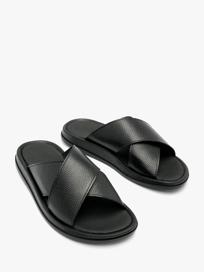 Schwarze Herren-Flip-Flops