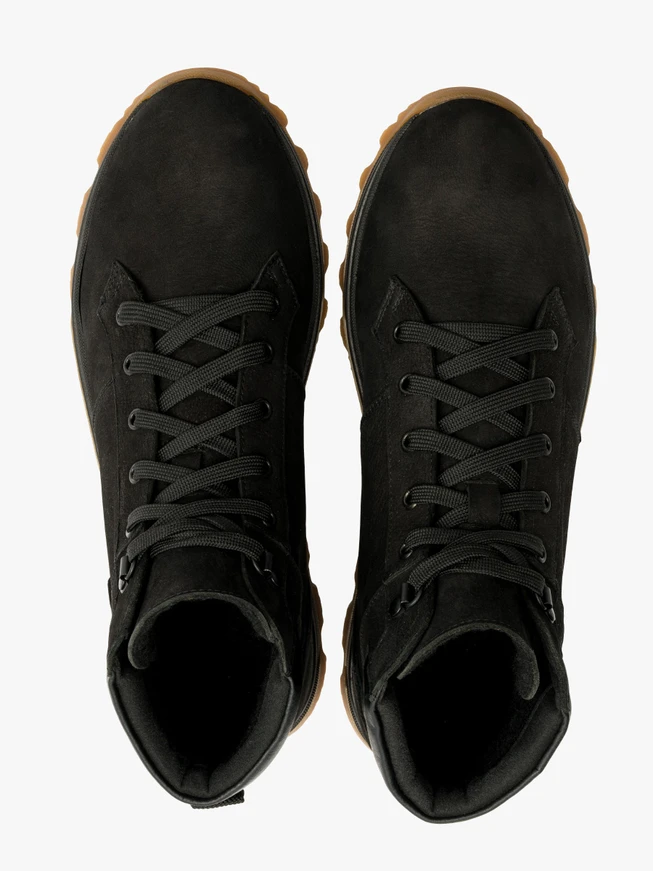 Schwarzer Herrensneaker