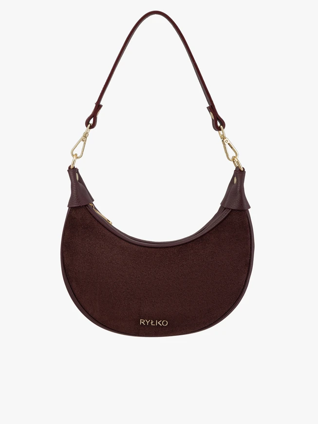 Kastanienbraune elegante Handtasche für Frauen