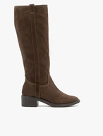 Braune Stiletto-Stiefel