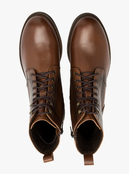 Dunkelbraune Herrenstiefel