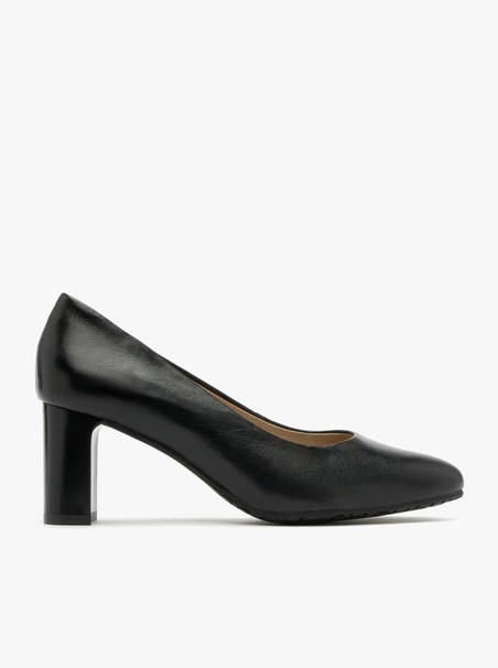 Schwarze Stiletto-Pumps