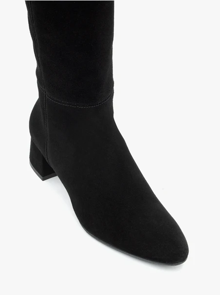 Schwarze Stöckelschuhe