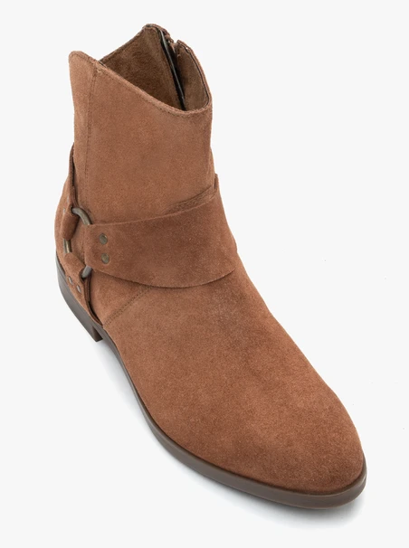 Rote Cowboy-Biker-Stiefel