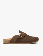 Chocolate women’s mules