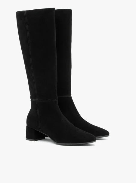 Schwarze Stöckelschuhe