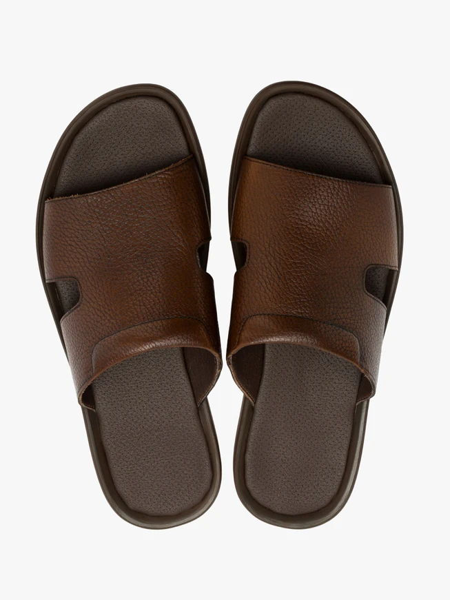 Braune Herren-Flip-Flops