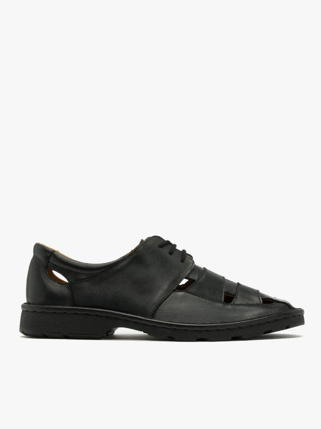 Black men’s shoes