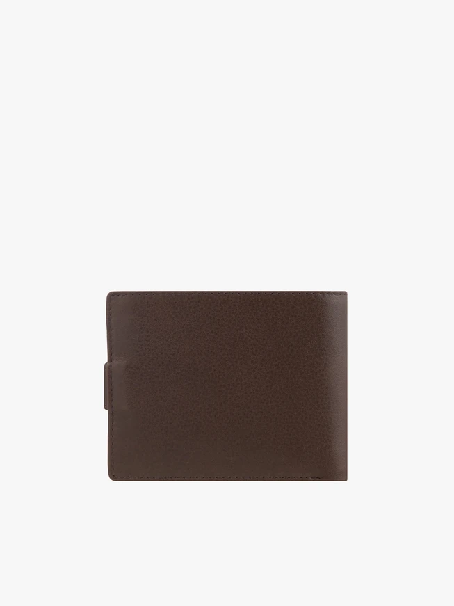 Portemonnaie aus braunem Leder