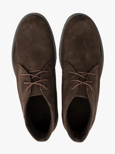 Brauner Herren Bootie