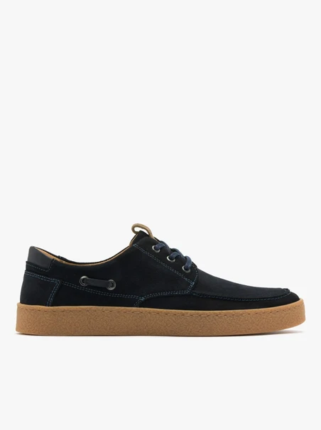 Marineblaue Halbschuhe für Männer