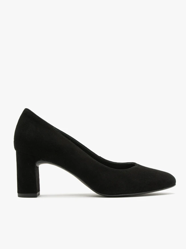 Schwarze Stiletto-Pumps