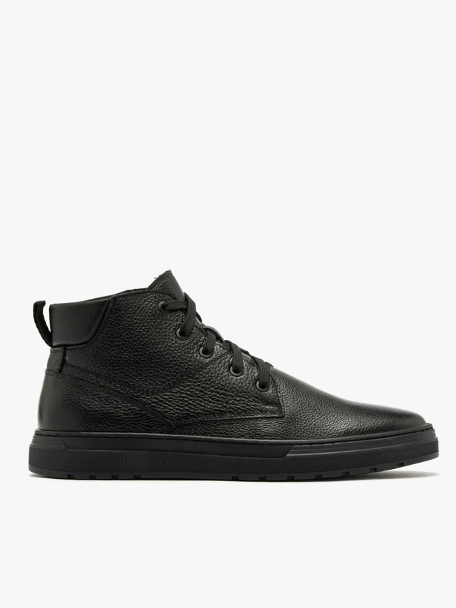 Schwarzer Herrensneaker