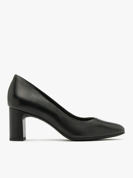 Schwarze Stiletto-Pumps